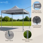 Összecsukható kerti pavilon 3x3 m