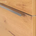 Vario Trim 100 alsó szekrény mosdóval