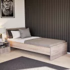 Miami egyszemélyes ágy 90x200 cm yorki tölgy-sonoma tölgy