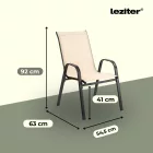 Arlon 6+1 kerti bútor garnitúra szett