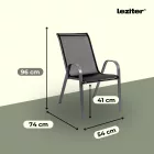 Tanger 4+1 kerti bútor garnitúra szett