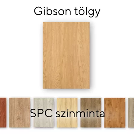 Leziter Gibson tölgy Vinyl SPC padló minta/db