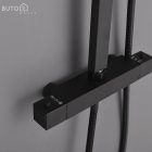 Mazama Black zuhanyszett termosztátos csapteleppel