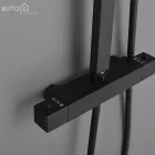 Mazama Black zuhanyszett termosztátos csapteleppel