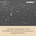 Solari kerti napernyő led lámpával szürke 300 cm