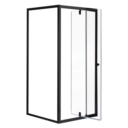 Flexi 80x80 cm falsíkra szerelhető szögletes zuhanykabin zuhanytálca nélkül