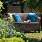 Corfu love seat kerti kanapé