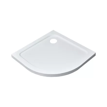 Modena Slim íves alacsony akril zuhanytálca 80x80 cm