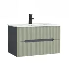 Trent 80 alsó szekrény mosdóval