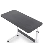 Állítható magasságú laptopasztal 80x40 cm fekete