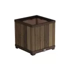 Deco szögletes műanyag virágláda 61 l
