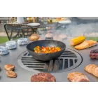 G21 Grillező szerszámok G21 wok grill serpenyő, öntöttvas