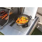 G21 Grillező szerszámok G21 wok grill serpenyő, öntöttvas