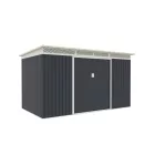 G21 GRAH 700 kerti tároló - 340 x 206 cm, antracit