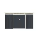 G21 GRAH 700 kerti tároló - 340 x 206 cm, antracit