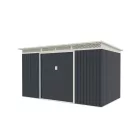 G21 GRAH 700 kerti tároló - 340 x 206 cm, antracit