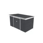 G21 GRAH 700 kerti tároló - 340 x 206 cm, antracit