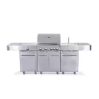G21 Arizona gázgrill, BBQ Premium Line konyha 6 égőfej + ajándék nyomáscsökkentő