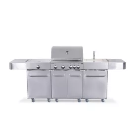   G21 Arizona gázgrill, BBQ Premium Line konyha 6 égőfej + ajándék nyomáscsökkentő