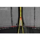 G21 SpaceJump trambulin védőhalóval, 305 cm, ajándék létrával, piros színben