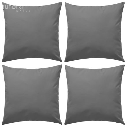 vidaXL 4 db szürke kültéri párna 45 x 45 cm