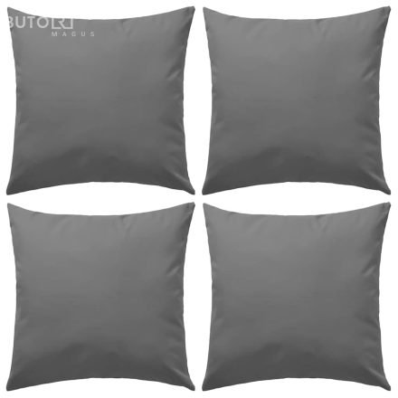 vidaXL 4 db szürke kültéri párna 45 x 45 cm