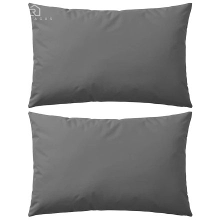 vidaXL 2 db szürke kültéri párna 60 x 40 cm