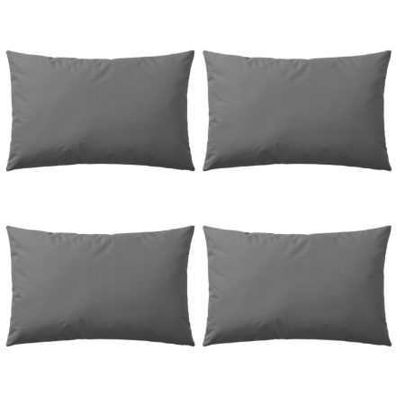 vidaXL 4 db szürke kültéri párna 60 x 40 cm