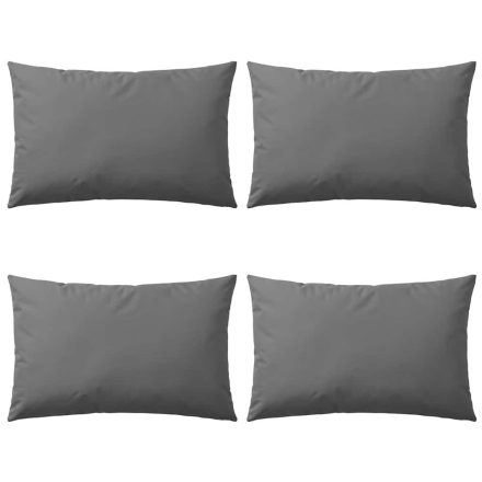 vidaXL 4 db szürke kültéri párna 60 x 40 cm