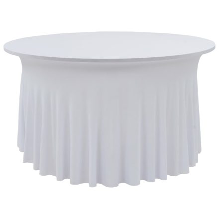 vidaXL 2 darab fehér sztreccs körabrosz 180 x 74 cm