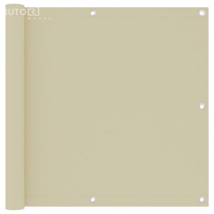 vidaXL krémszínű oxford-szövet erkélynapellenző 90 x 300 cm