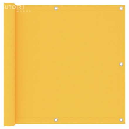 vidaXL sárga oxford-szövet erkélyparaván 90 x 300 cm