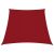 vidaXL piros trapéz alakú oxford-szövet napvitorla 2/4 x 3 m
