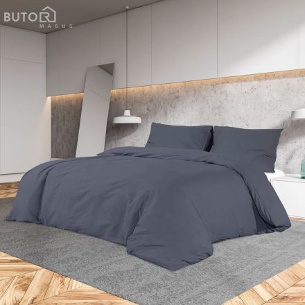 vidaXL antracitszürke mikroszálas ágyneműhuzat-garnitúra 260 x 240 cm