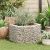 vidaXL hatszögletű gabion magaságyás 100 x 90 x 50 cm