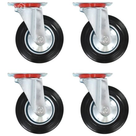 vidaXL 4 db önbeálló görgő 160 mm 