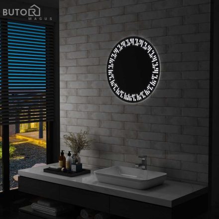 vidaXL LED-es fürdőszobai tükör 60 cm