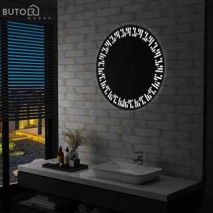 vidaXL LED-es fürdőszobatükör 80 cm