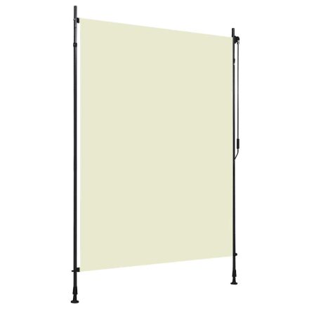 vidaXL krémszínű kültéri roló 150 x 270 cm