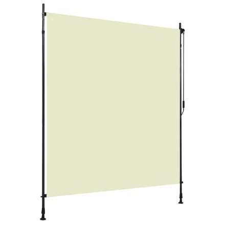 vidaXL krémszínű kültéri roló 200 x 270 cm
