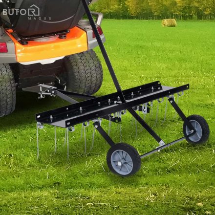 vidaXL irtóborona fűnyíró traktorhoz 100 cm