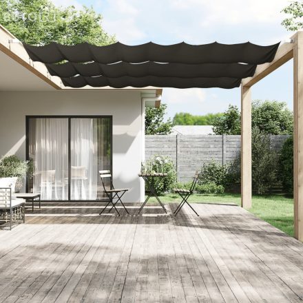 vidaXL antracitszürke oxford-szövet függőleges napellenző 60 x 800 cm