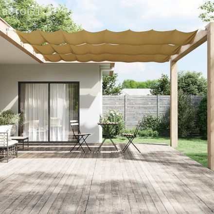 vidaXL bézs oxford-szövet függőleges napellenző 100 x 1000 cm
