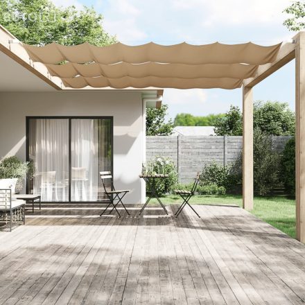 vidaXL tópszínű oxford-szövet függőleges napellenző 60 x 800 cm