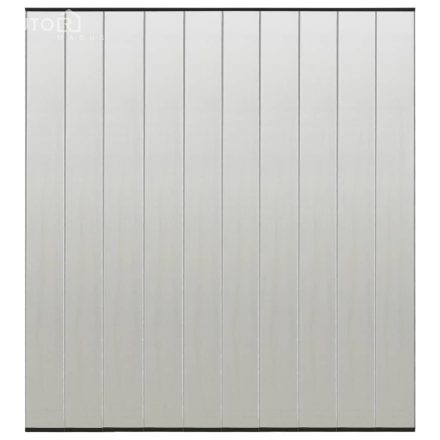 vidaXL fekete szúnyogháló ajtóra 10 részes hálós függönnyel 240x240 cm