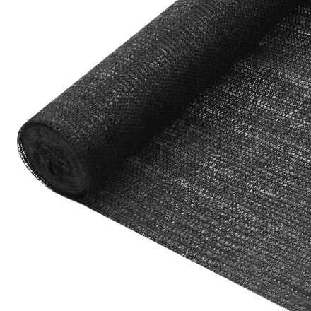 vidaXL fekete HDPE belátásgátló háló 1,5 x 10 m 75 g/m² 