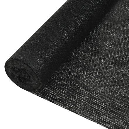 vidaXL fekete HDPE belátásgátló háló 1,8 x 10 m 150 g/m² 