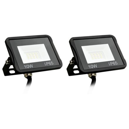 vidaXL 2 db hideg fehér fényű LED-es reflektor 10 W
