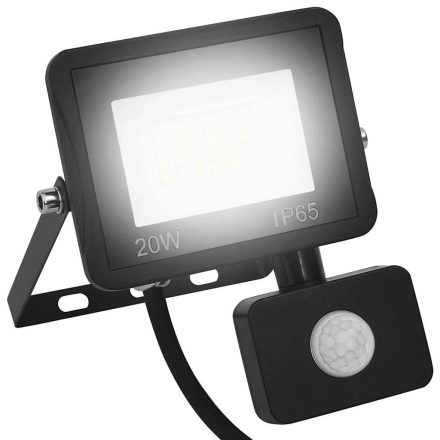 vidaXL hideg fehér fényű szenzoros LED-reflektor 20 W