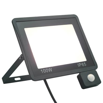 vidaXL hideg fehér fényű szenzoros LED-reflektor 100 W